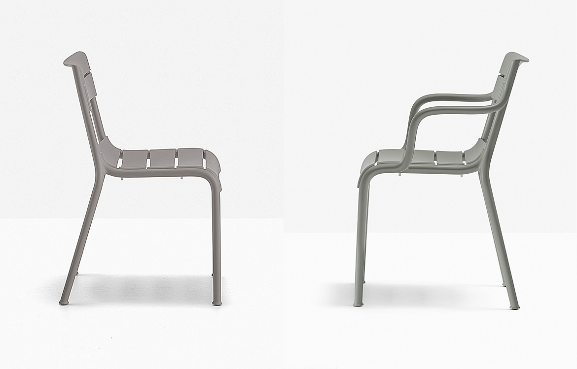 Pedrali Souvenir recycled cafe chair