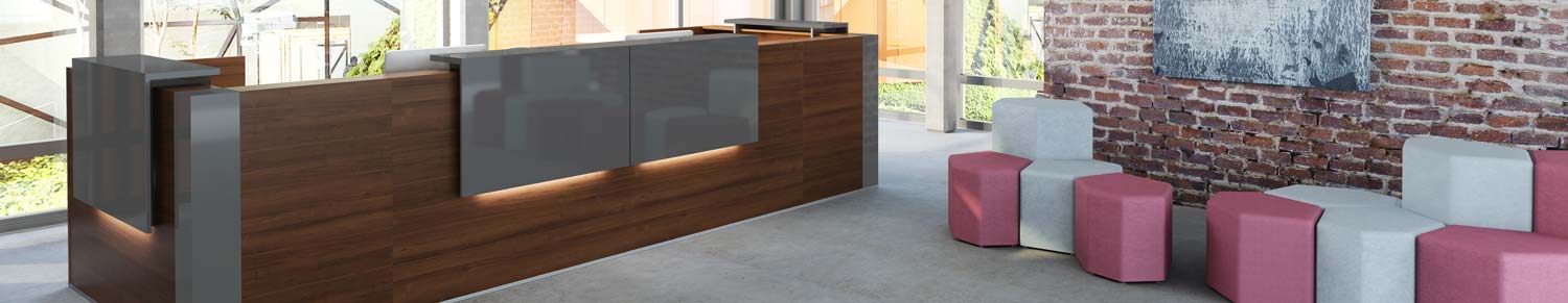Reception desk size guide