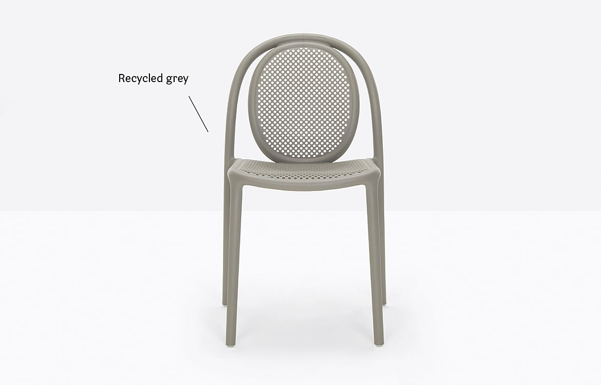 Recycled Cafe Chair Stacking