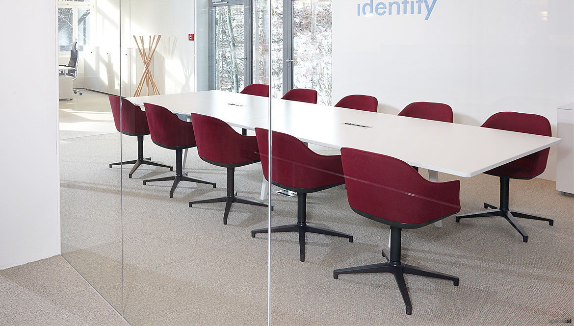 Soft Shell Meeting Chair