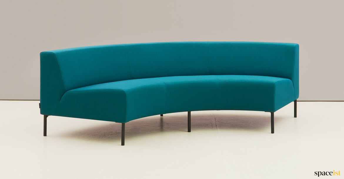 curved corner sofa seat