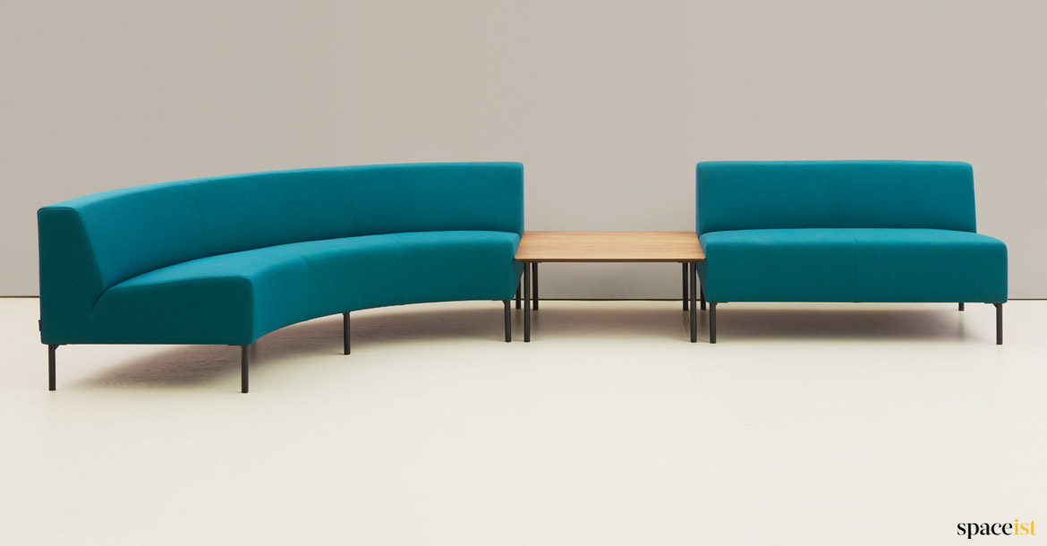corner sofa with coffee table
