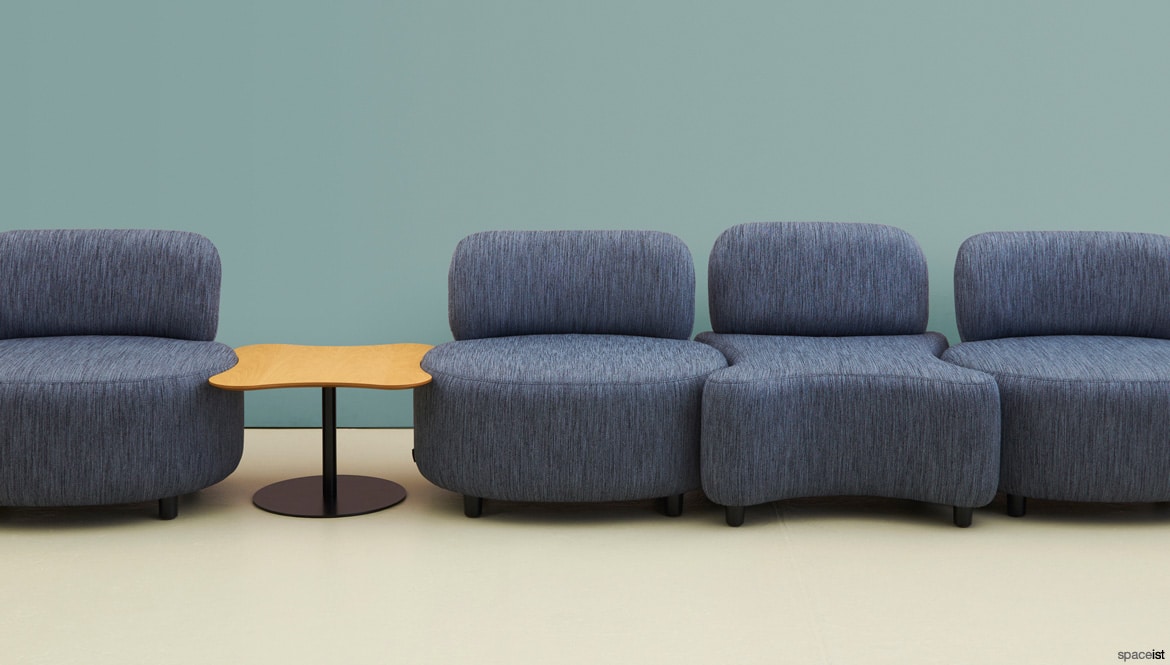 Pushed together stools
