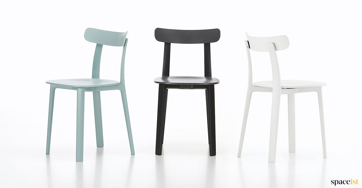 All cafe chair in black