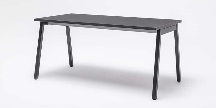 Black Office Desk