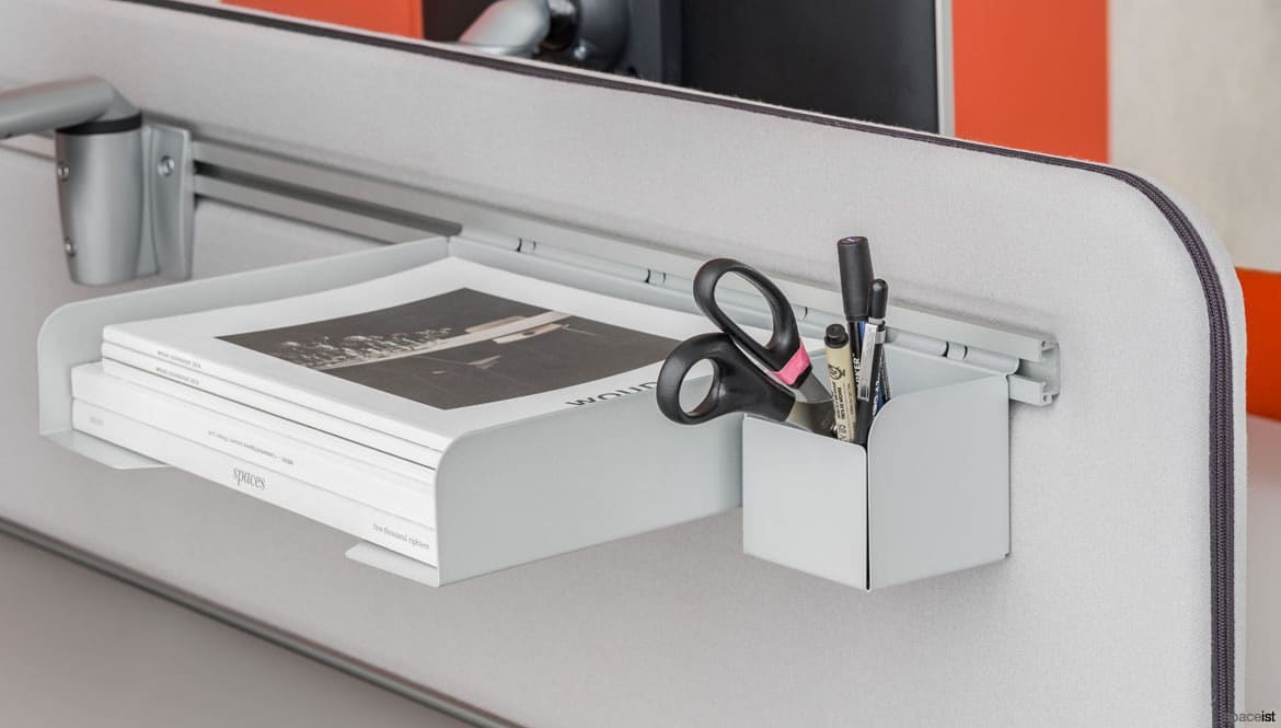 Grey Desk Screen