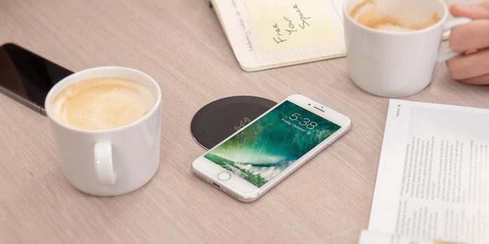 Wireless charger for desk