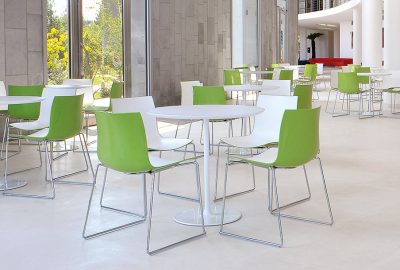 Catifa46 lime green designer cafe chair