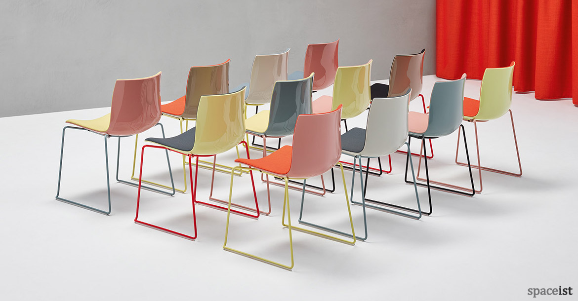 Catifa46 multi-coloured meeting + conference chair