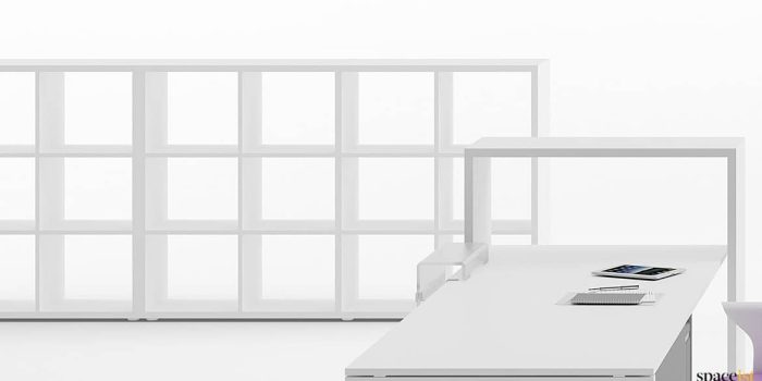 Frame open box file storage