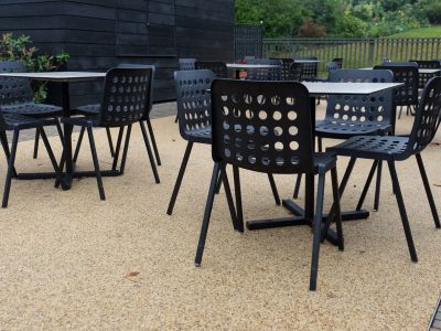 Spaceist-Horniman-black-outdoor-furniture Black outdoor cafe furniture