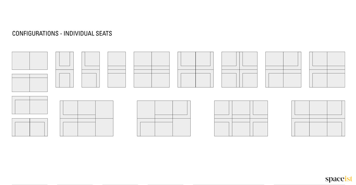 Longi office chairs configurations