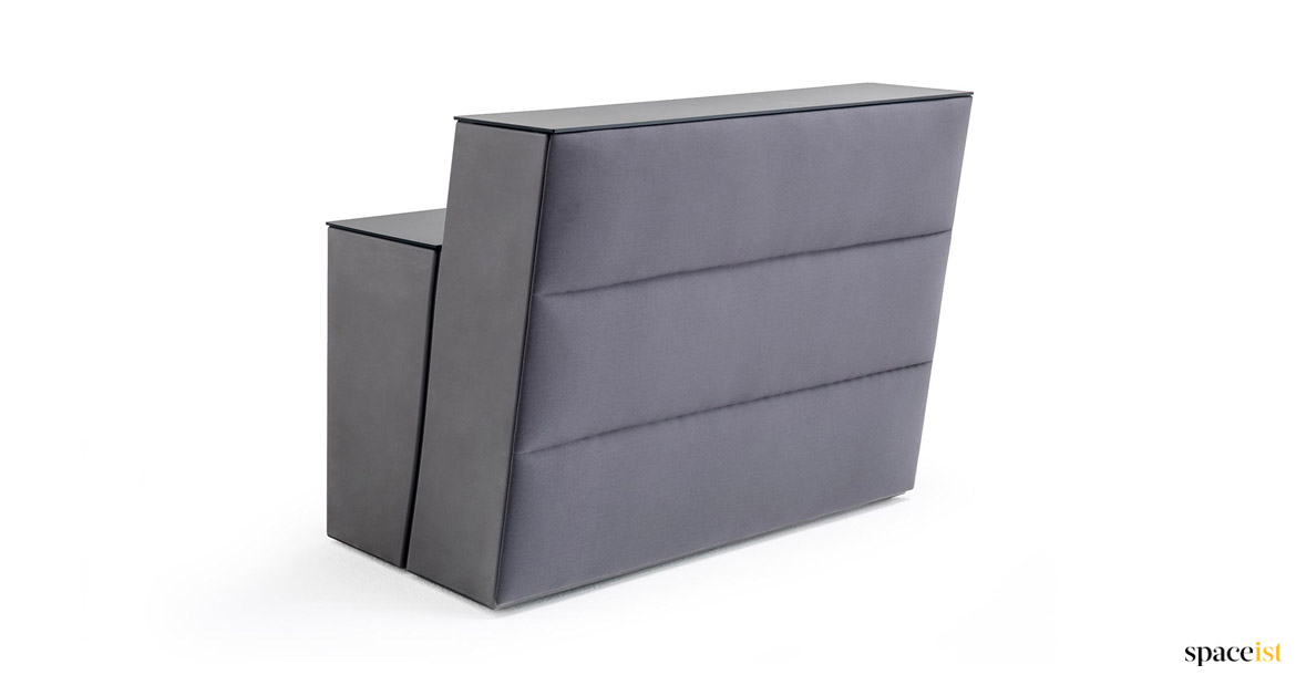 Modular desk straight unit side