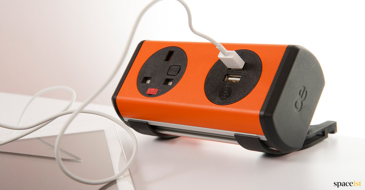 Orange ipad USB charger