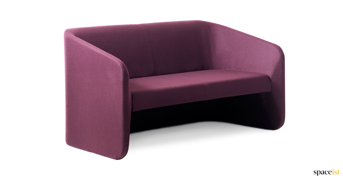 Race purple reception sofa
