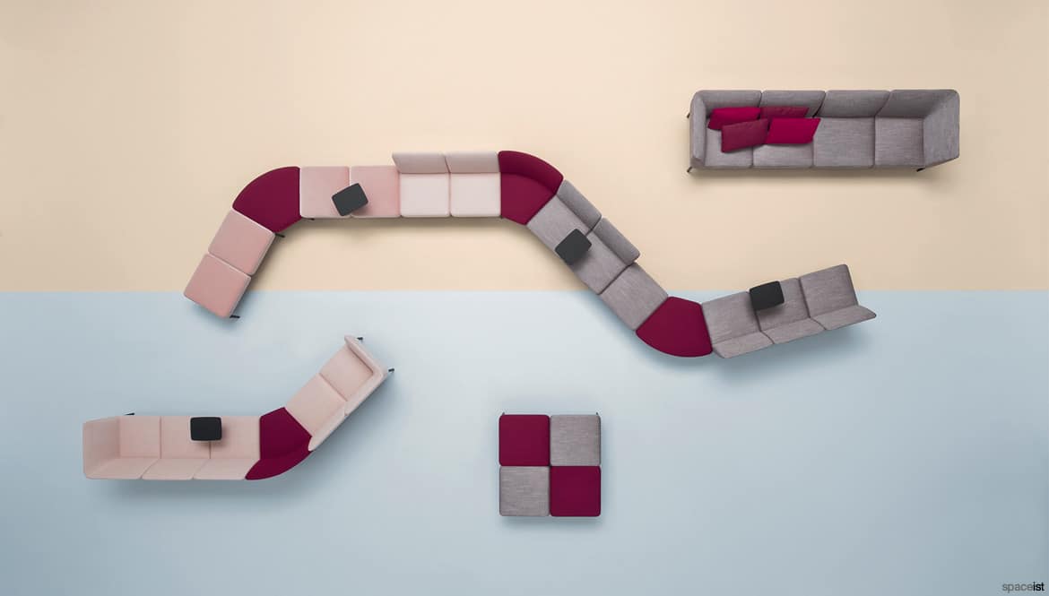 Modular sofa range