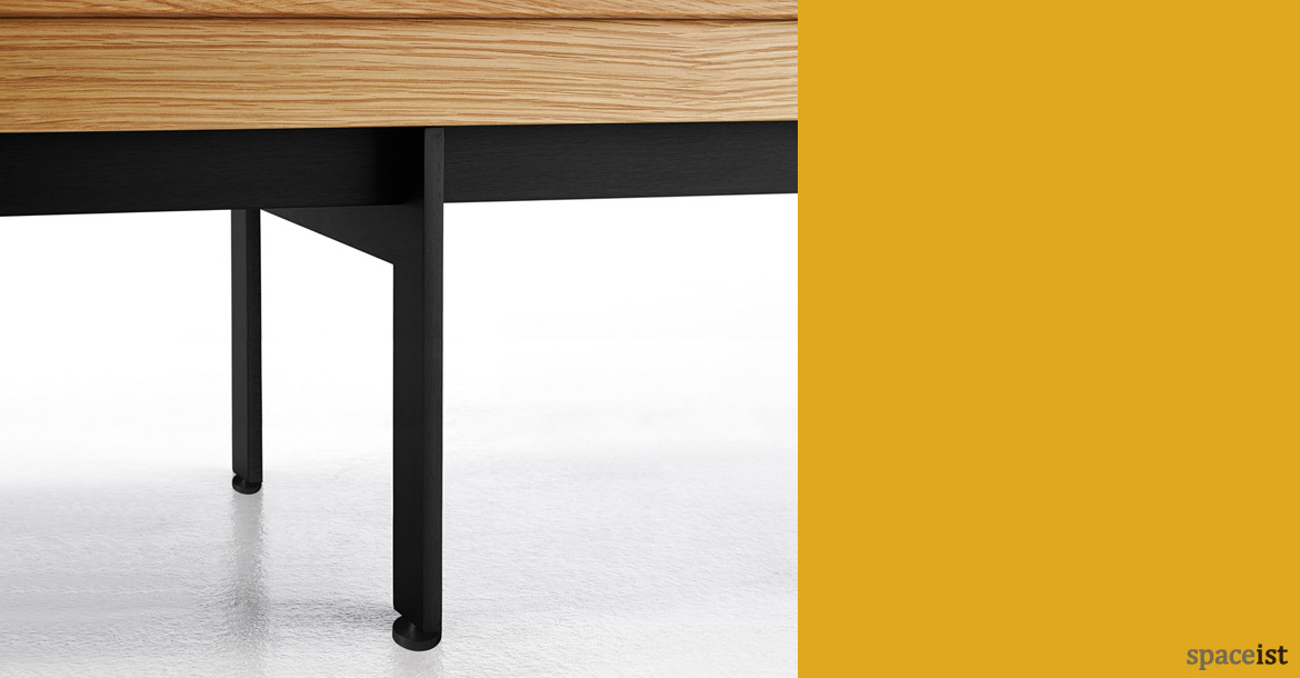 Sussex cabinet black legs closeup