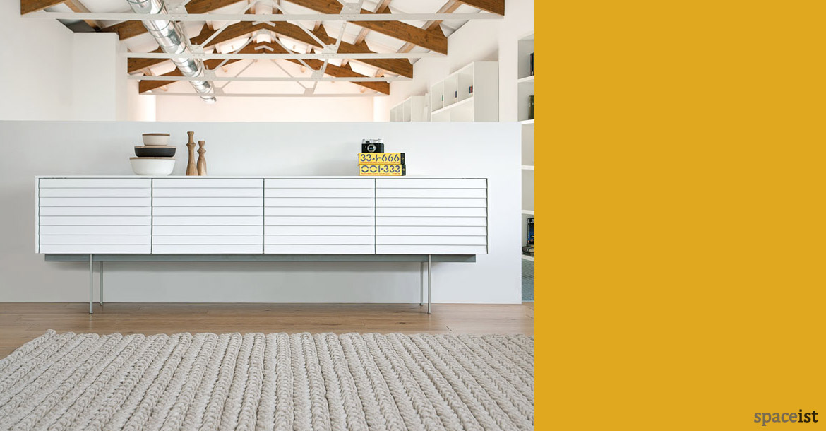 sussex white cabinet with slatted white doors