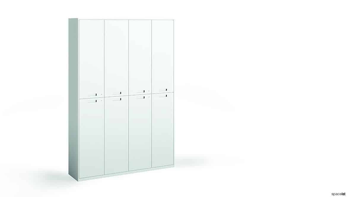 Reception high locking storage
