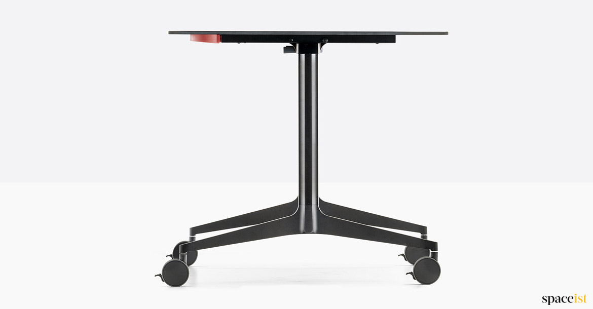 Black meeting table