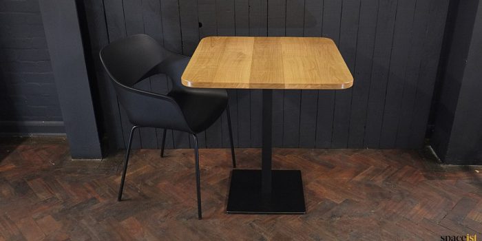Industrial band sawn oak top