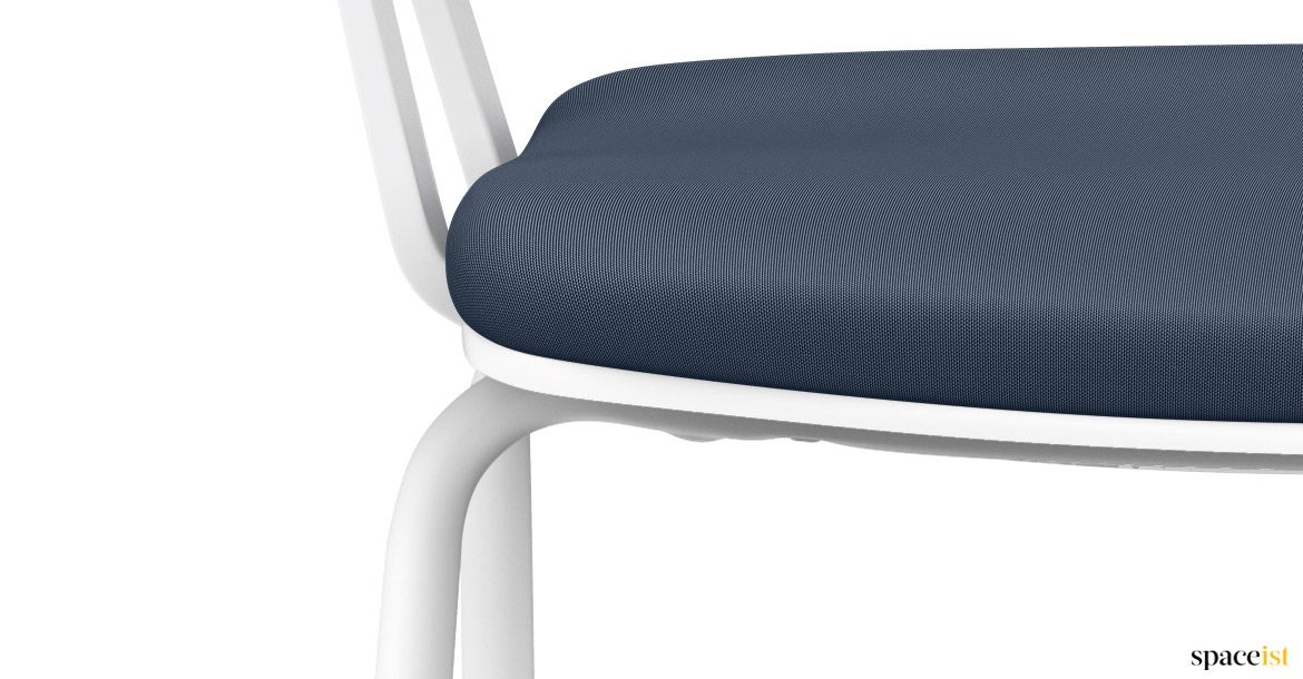 blue chair closeup
