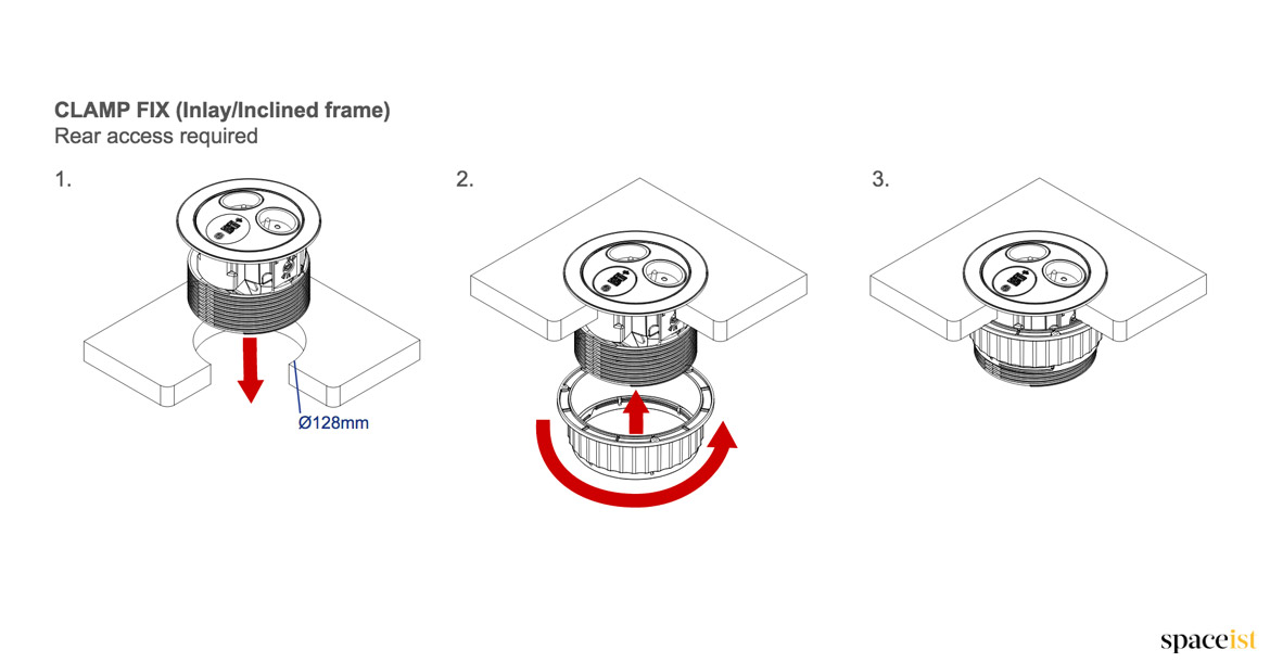 Pandora fixing drawing