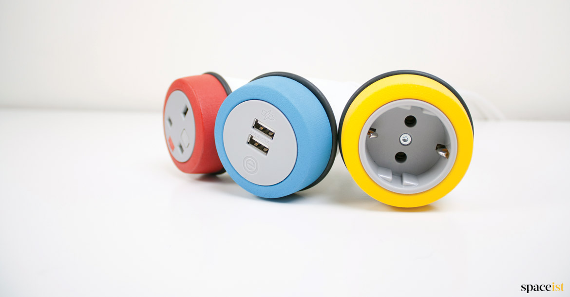 USB socket colours