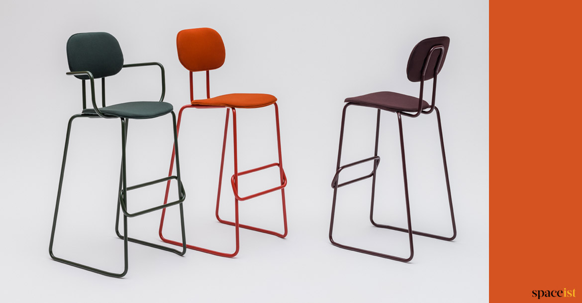 Bar stool collection in colours