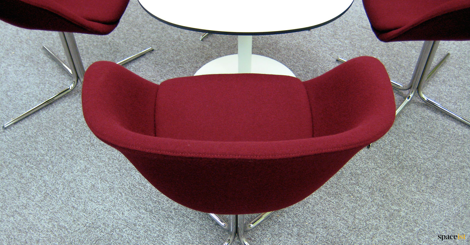 Breakout chairs closeup