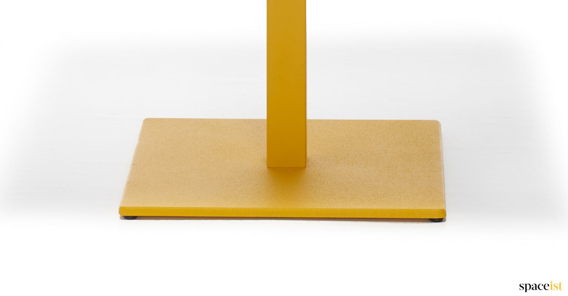 Inox yellow hard wearing base