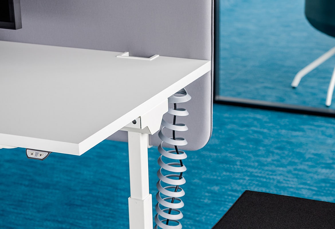 Stadning Desk Cable Management