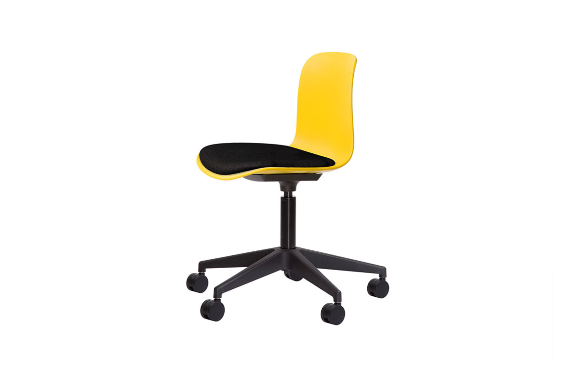Student study chair yellow