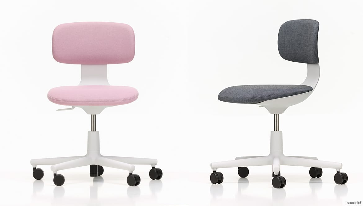 Swivel Meeting Chair in Pink