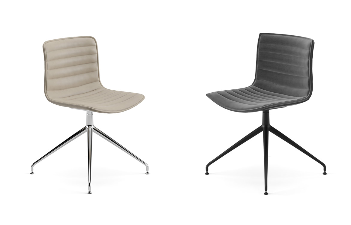 Swivel designer meeting chair