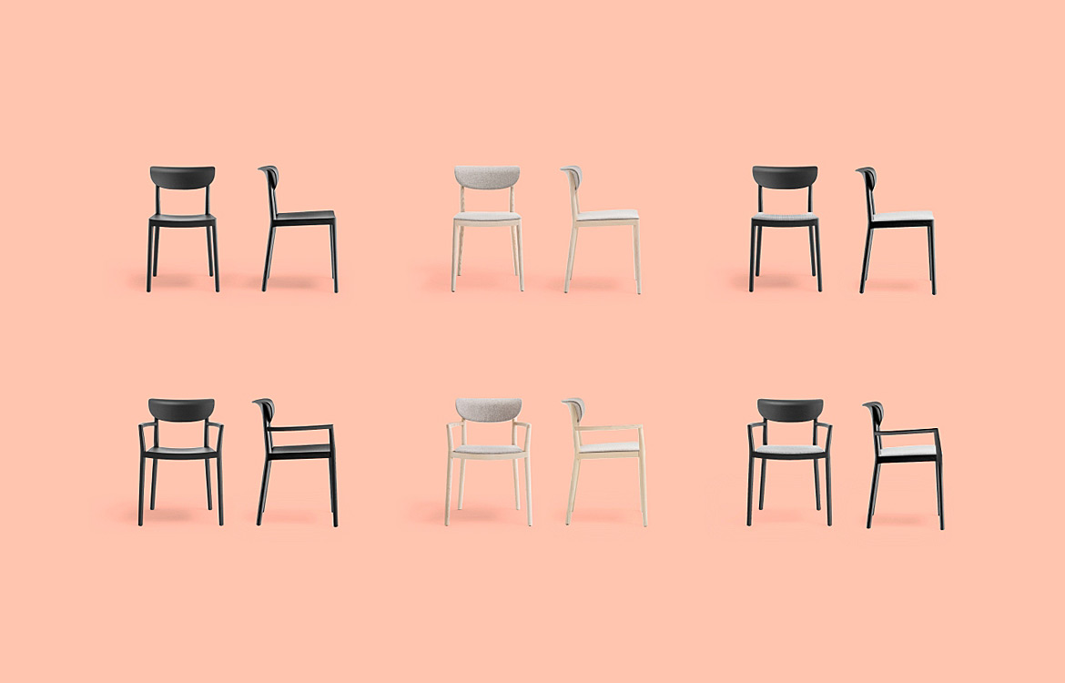 Tivoli wood cafe with pink