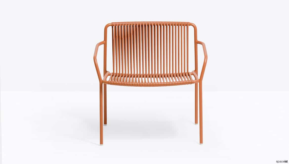 Orange Outdoor Lounge Chair