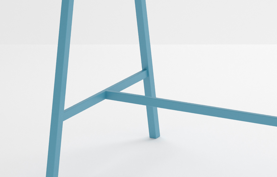 Turquoise Canteen table