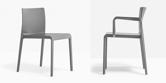 Volt recycled low back chair