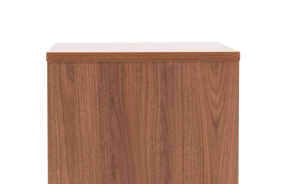 Walnut finish