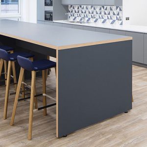 What canteen furniture is needed for a refurbished cafeteria?
