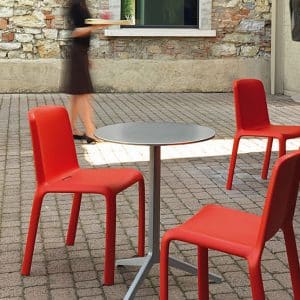 What different styles of outdoor cafe furniture do we stock?