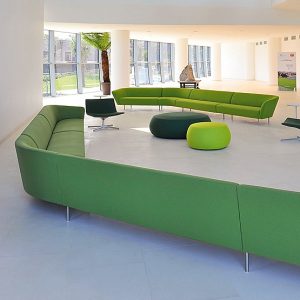 What is Spaceist’s range of reception and office sofas like?