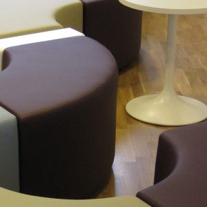 What is modular furniture for common rooms?