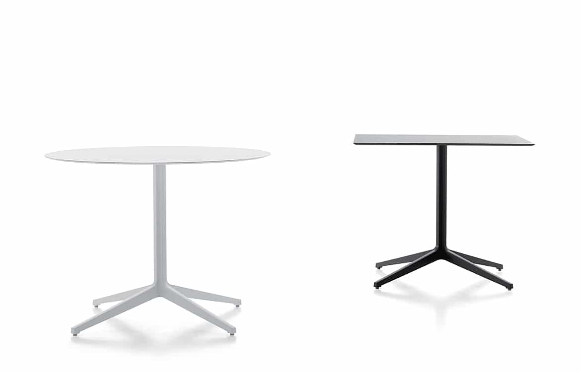 White + Black Table