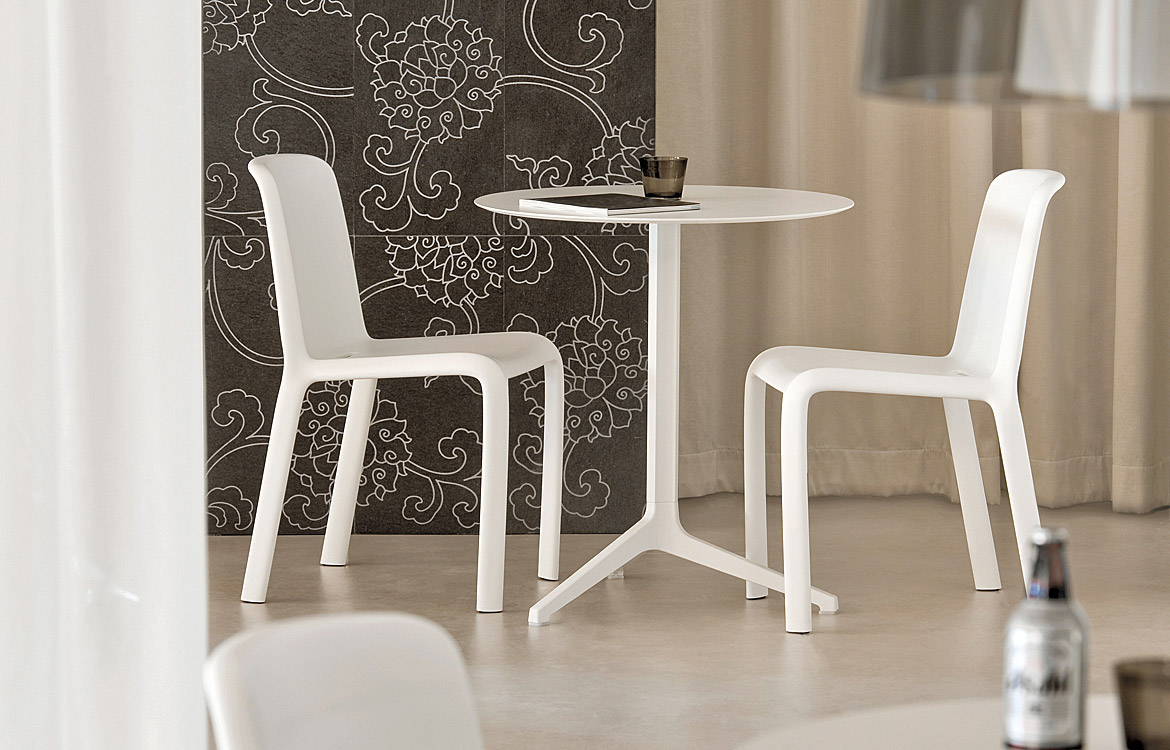 White Indoor Table