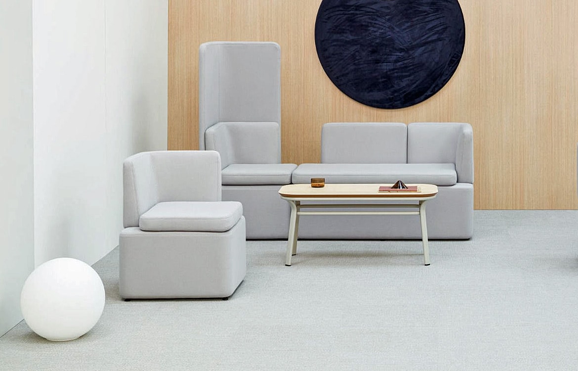 White Modular Seating