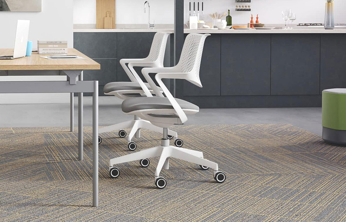White meeting chair