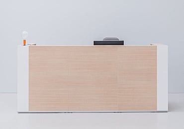 Wood Reception Desk