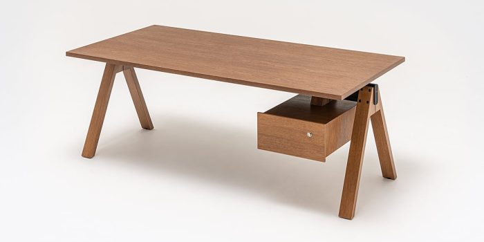 Wood executive desk